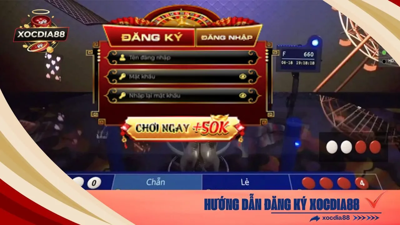 Hướng Dẫn Đăng Ký xocdia88