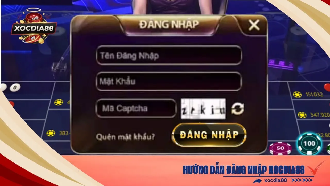 Hướng Dẫn Đăng Nhập xocdia88