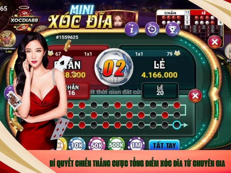 Bí quyết chiến thắng Cược Tổng Điểm Xóc Đĩa từ chuyên gia