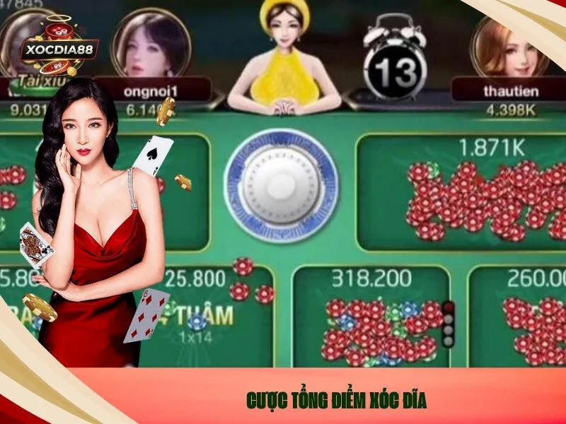 Cược Tổng Điểm Xóc Đĩa