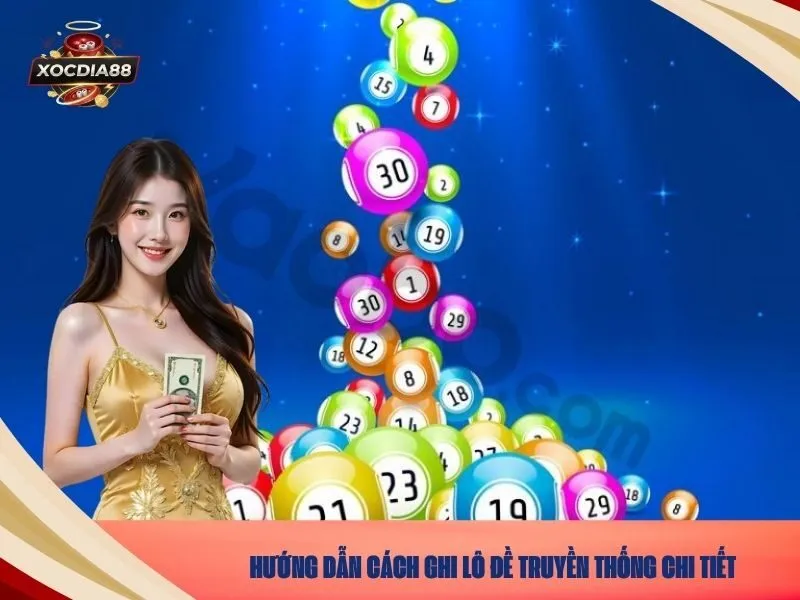 Hướng dẫn cách ghi lô đề truyền thống chi tiết